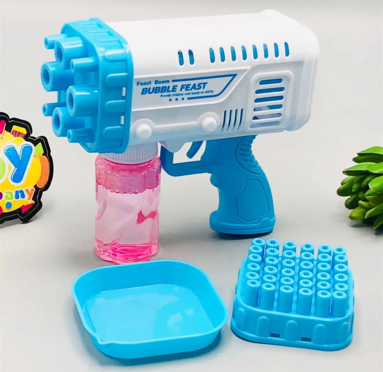 Bubble Bazooka Pro Electric 2 In 1 - Toy Device Designed For Bubble Play And Daily Entertainment Routine