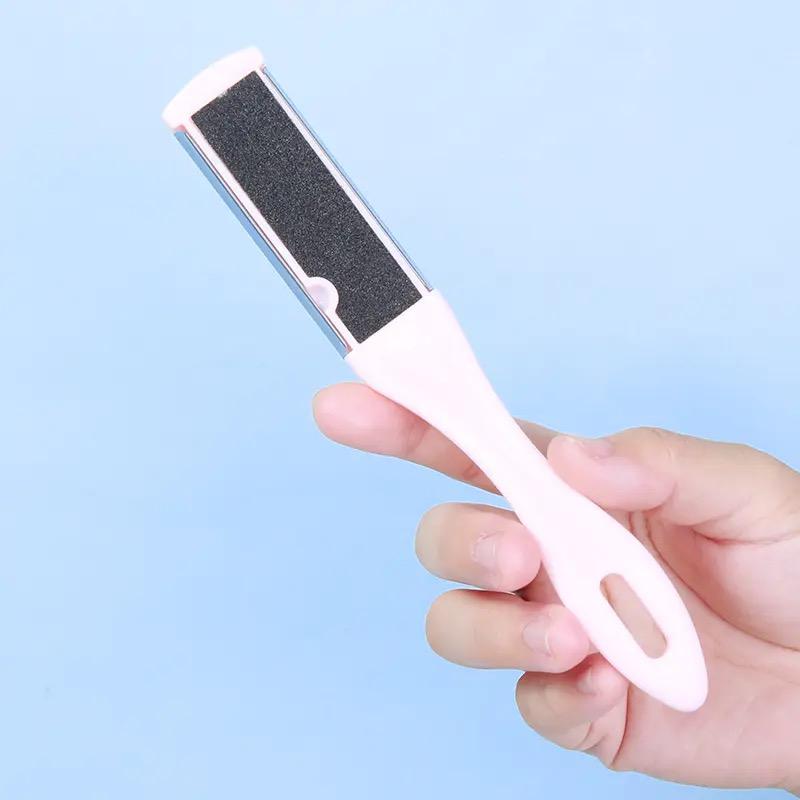 2 in 1 Latest Hot Sale Foot File Pedicure Professional Foot Rasp Hard Skin Remover Tool and Nails ( Random color) - Image 6
