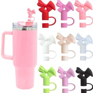 Silicone Bow Stopper for 40oz Tumblers Durable food-grade silicone spill - Resistant and Stylish Design