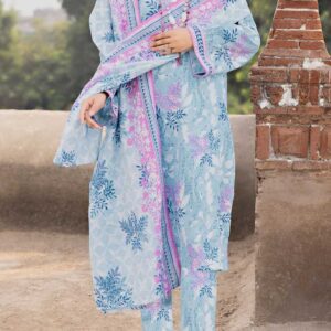 Unstitched Printed Warm Khaddar 3 Piece - Winter Apparel Accessory Designed For Cold Weather Styling And Daily Wardrobe Routine