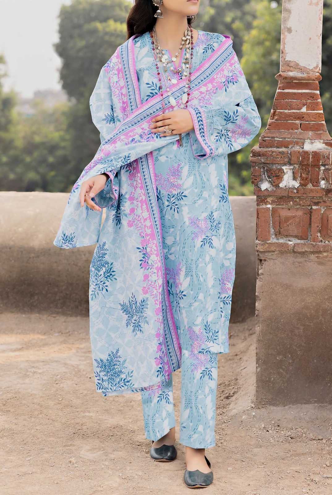Unstitched Printed Warm Khaddar 3 Piece - Winter Apparel Accessory Designed For Cold Weather Styling And Daily Wardrobe Routine