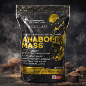 Kevin Levrone Signature Series Black Line Anabolic Mass Pro Muscle Building Weight Gainer โ 2 LBS (908g)