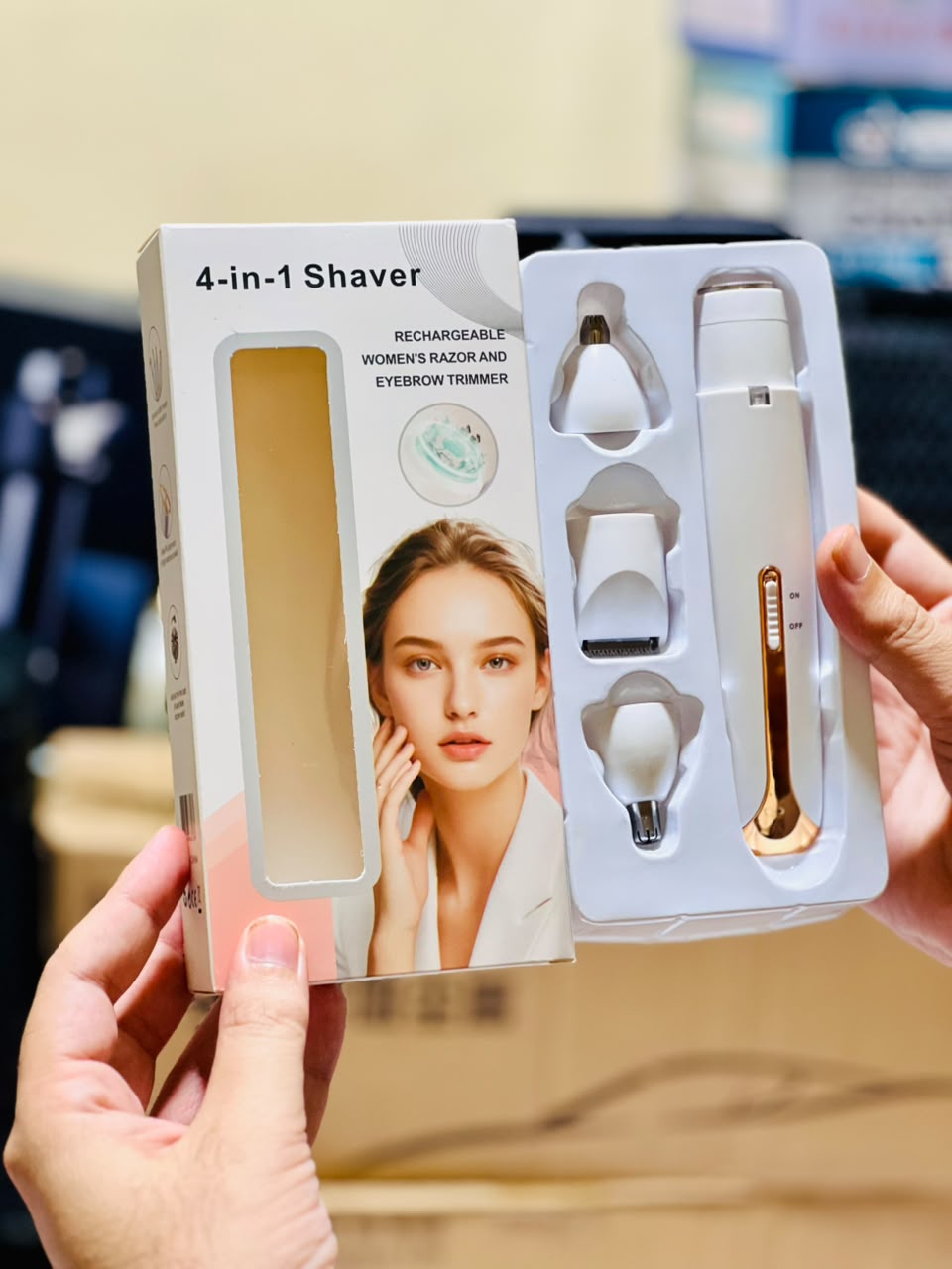 Flawless 4 In 1 Rechargeable Hair Remover - Personal Care Device Designed For Hair Removal And Daily Grooming Routine - Image 5