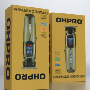 OHPRO OP-225 Professional Hair Trimmer Clipper - Personal Care Product Designed For Grooming And Daily Hygiene Routine