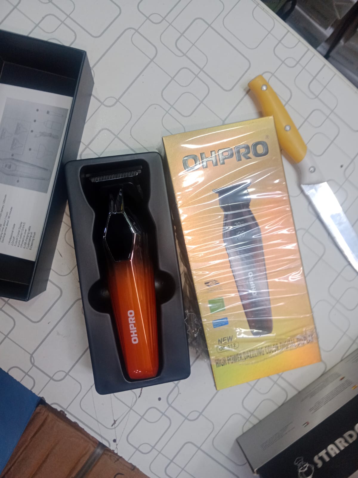 OHPRO OP-112 Cordless Hair Trimmer - Personal Care Product Designed For Grooming And Daily Hygiene Routine - Image 4