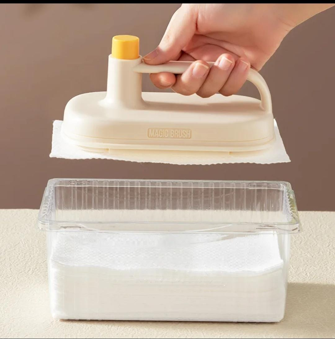 One-Press Deep Cleaning Brush For Kitchen & Dining - Image 5