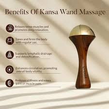 Kansa Wand Massager Detox Bronze Face Body And Foot Massage Tool - Personal Care Accessory Designed For Skin Massage And Daily Wellness Routine - Image 2