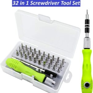 32 in 1 Precision Screwdriver Set with Handle โ Multi-Bit Repair Tool Kit