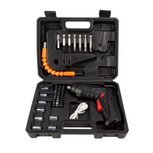 Premium Quality 47-in-1 Rechargeable Electric Screwdriver Set โ Chrome Vanadium Steel Precision Tool Kit