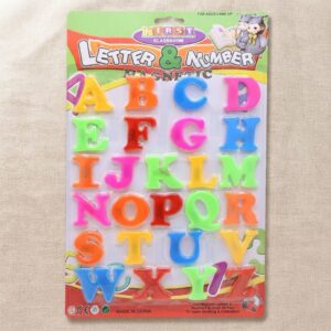 Magnetic Letter And Number Educational Set - Toy Accessory Designed For Entertainment And Daily Play Routine (Random Color)