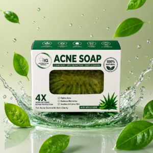 Acne Defence Soap โ Neem & Tea Tree Oil