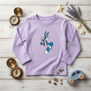 Plain Basic Full Sleeves T-Shirt for Kids β Soft Comfortable Cotton Blend Casual Wear for Boys & Girls, Everyday Use