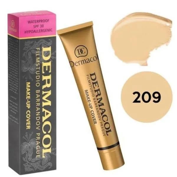 Dermacol High Coverage Creamy Foundation โ Waterproof Makeup Cover - Image 8