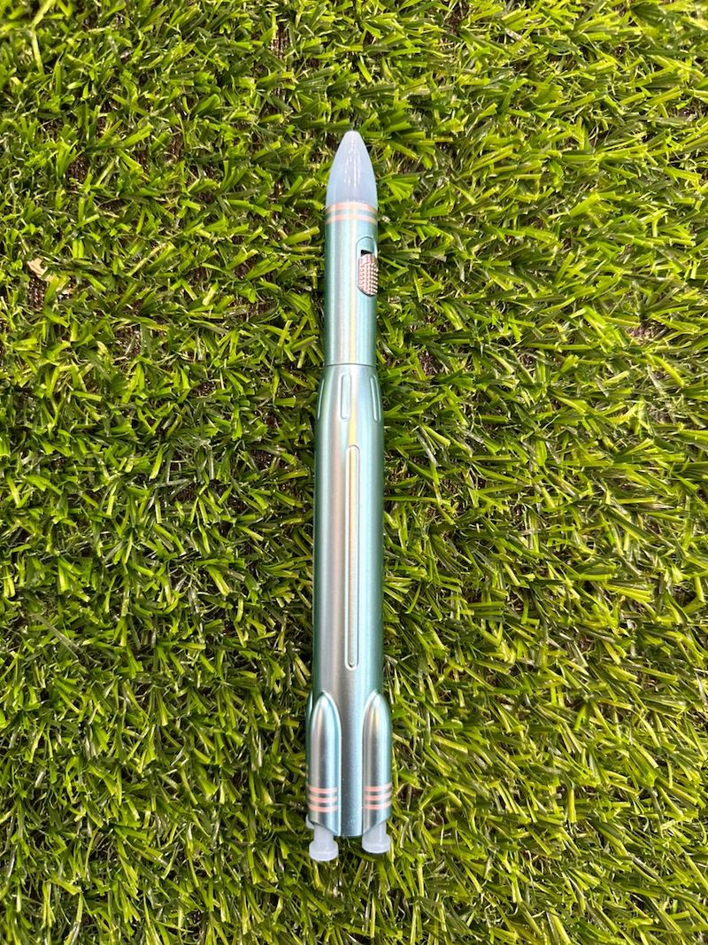 Rocket Shaped LED Gel Pen with Light-Up Tip (1 Piece โ Random Metallic Color) - Image 6