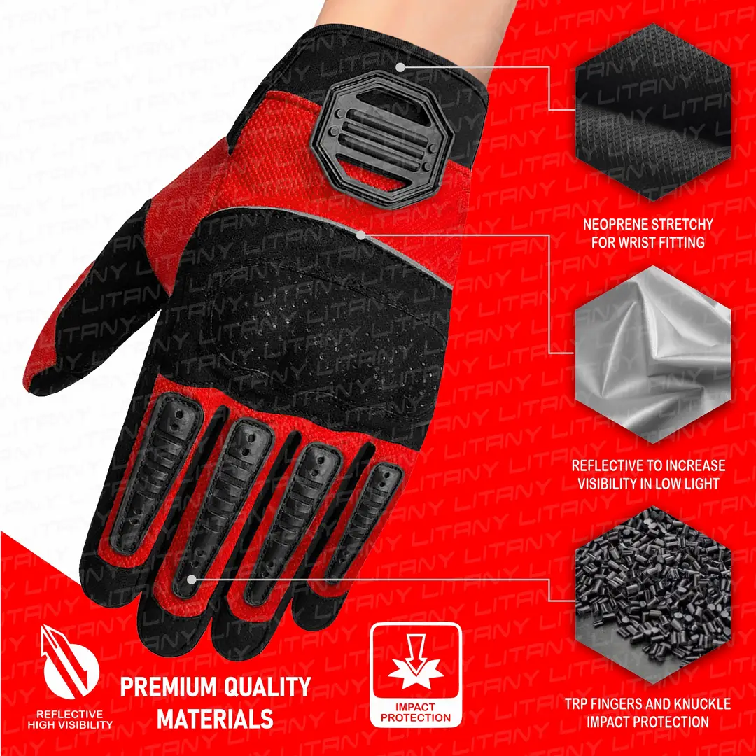 Motorcycle Gloves | Extreme L278 - Image 6
