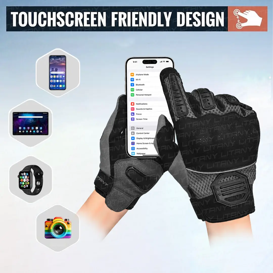 Motorcycle Gloves | Extreme2 L278 - Image 3