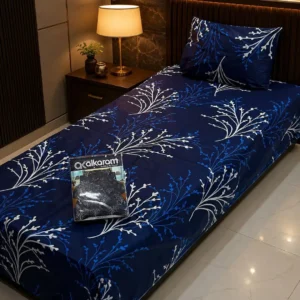 Image unavailableExclusive 4 Pcs Cotton Salonica Printed Single Bedsheet
