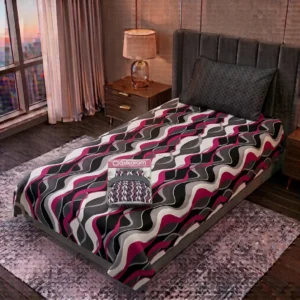 Exclusive 4 Pcs Cotton Salonica Printed Single Bedsheet