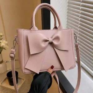 Women's Leather Plain Shoulder Bag