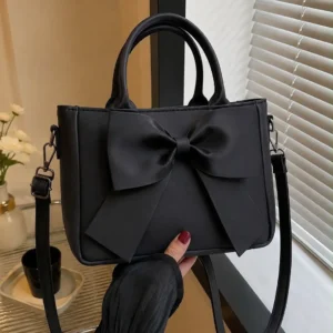 Women's Leather Plain Shoulder Bag