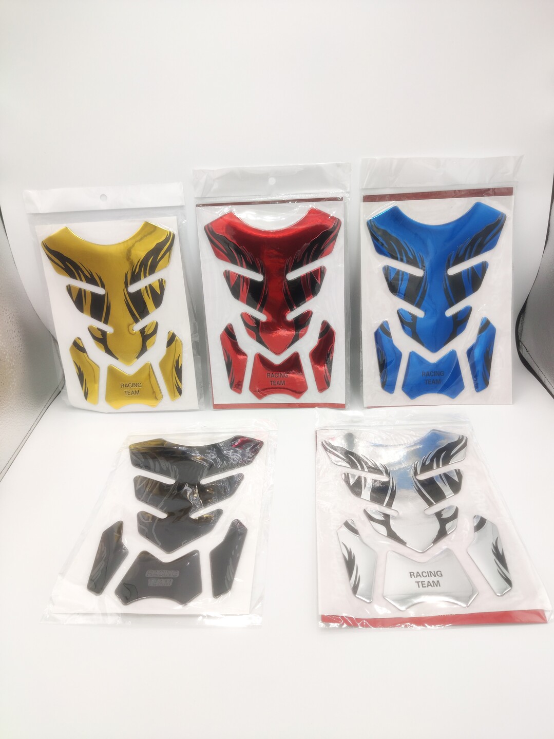 Universal 3D Motorcycle Tank Protection Sticker - Image 2