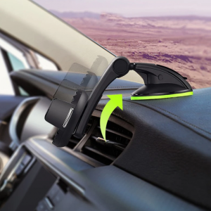 Diamond 360 Rotating Adjustable Car Mobile Holder Stand - Image 6