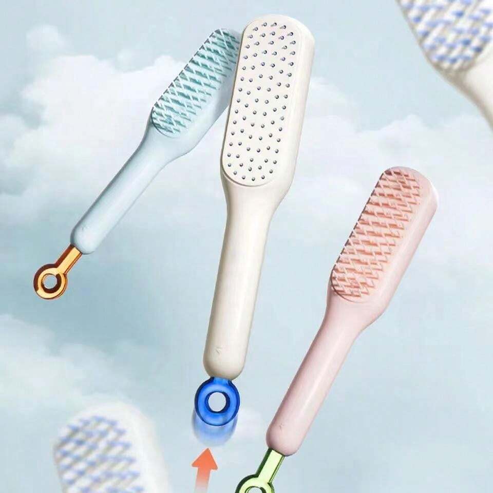 Self cleaning hair comb (random color) - Image 8