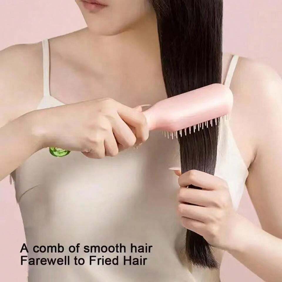 Self cleaning hair comb (random color) - Image 3