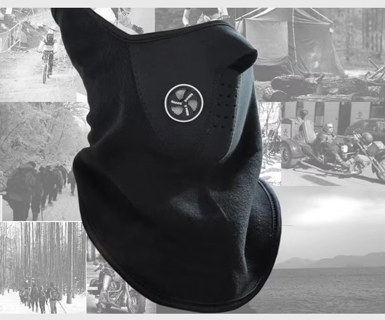 Half Face Bike Mask โ Windproof & Dustproof Cycling Face Shield - Image 5