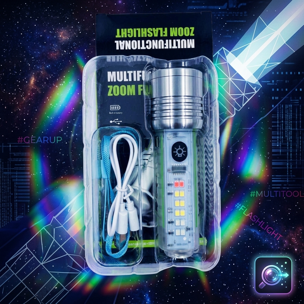 Lot Imported USB Rechargeable Flashlight - Image 2