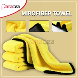 2 Pcs Microfiber Car Towel