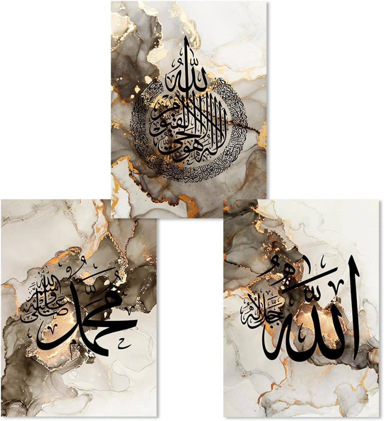 Set of 3 Premium Wall Art Photo Tiles โ Modern Home Decor Sets - Image 3