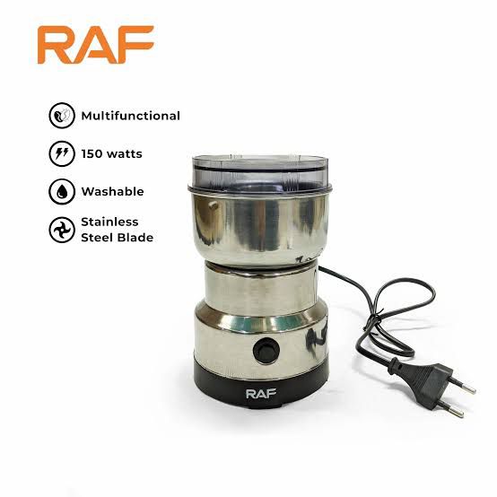 RAF Masala And Coffee Grinder R.7113 - 300W Electric Grinder - Kitchen Accessory Designed For Food Preparation And Daily Cooking Routine - Image 2