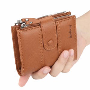 Genuine Baellerry Buffalo Leather Wallet – Classic Trifold Edition