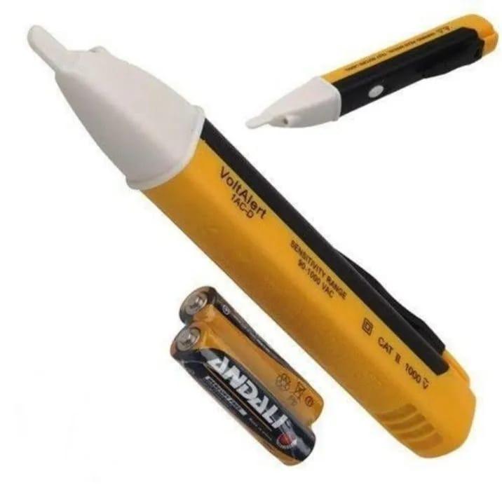 Electric Digital Voltage Tester Pen With LED Indicator And Beep Alert โ Portable Household Tool - Image 2
