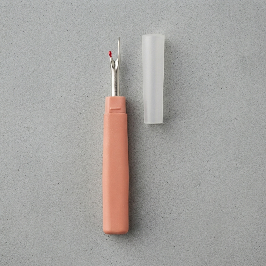 Seam Ripper Stitch Opener With Protective Cap Sharp Thread Cutter Sewing Tool For Embroidery Tailoring - Image 3