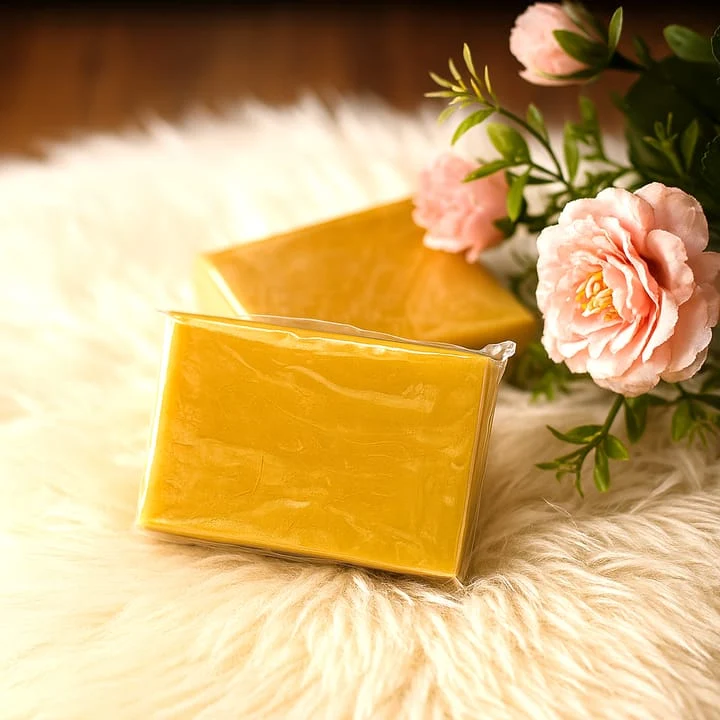 Ubtan Glow Brightening Soap โ Handmade Organic Turmeric & Sandalwood Soap for Radiant Skin - Image 4