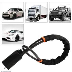 1 Pc Visibility Car Wheel Lock Universal Anti-Theft Steering Wheel Lock
