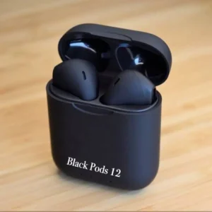 Black Long-Lasting Battery With Fast Charge 1 Earbuds