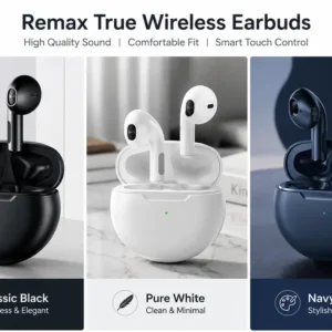 Wireless Bluetooth Earbuds with Charging Case | TWS Stereo Earphones | Touch Control Headphones