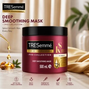 Tresemme Deep Smoothie Hair Mask - Hair Care Product Designed For Hair Nourishment And Daily Grooming Routine -  500ml