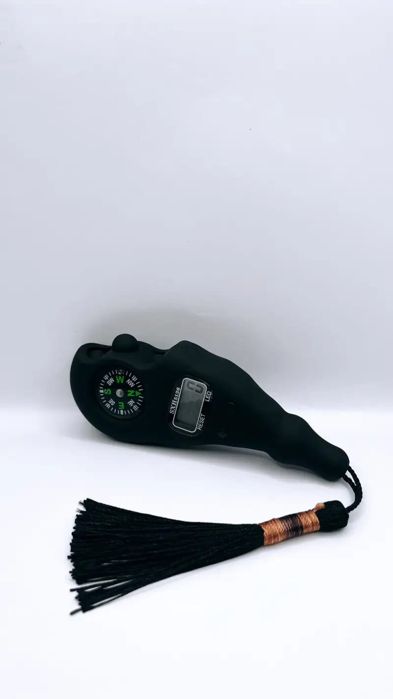 Digital Counter with Qibla Compass and Rotating Prayer Beads Portable Finger Tasbeeh Japa (random color) - Image 4