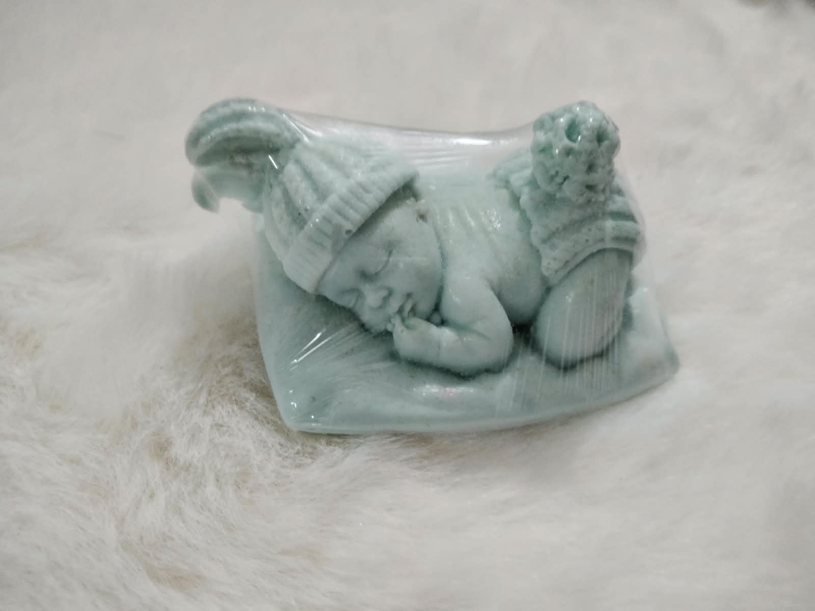 Baby Special Gift Soap - Personal Care Accessory And Daily Routine - 100g (Soft Blue) - Image 5