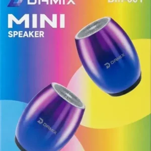Damix Dm-001 Portable Mini Bluetooth 5.3 Speaker | TWS Aluminum Alloy Wireless Audio | TF Card & Type-C Supported
