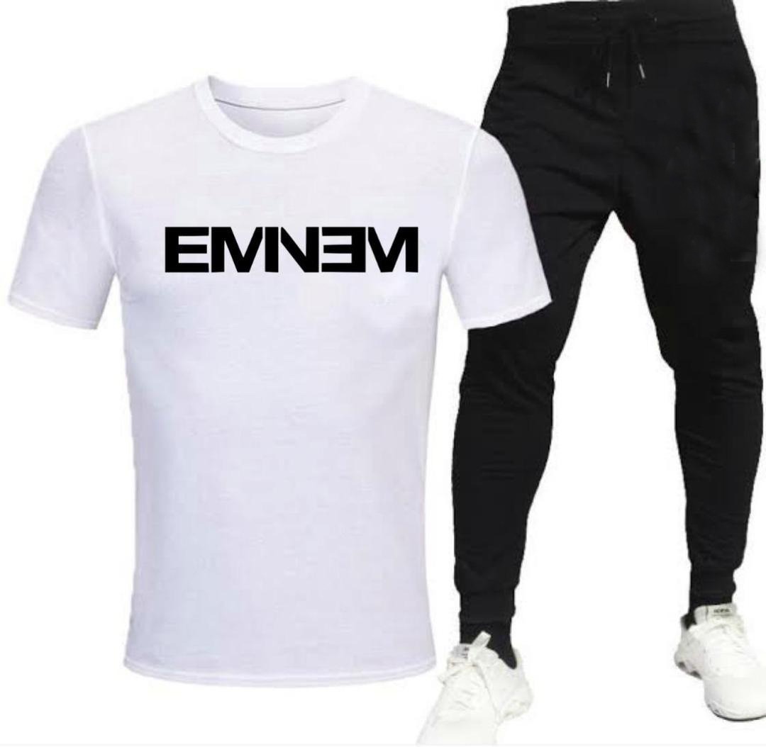 Premium Micro Menโs Tracksuit Emnem Print โ Comfortable Sportswear | Gym & Workout Suit - Image 6