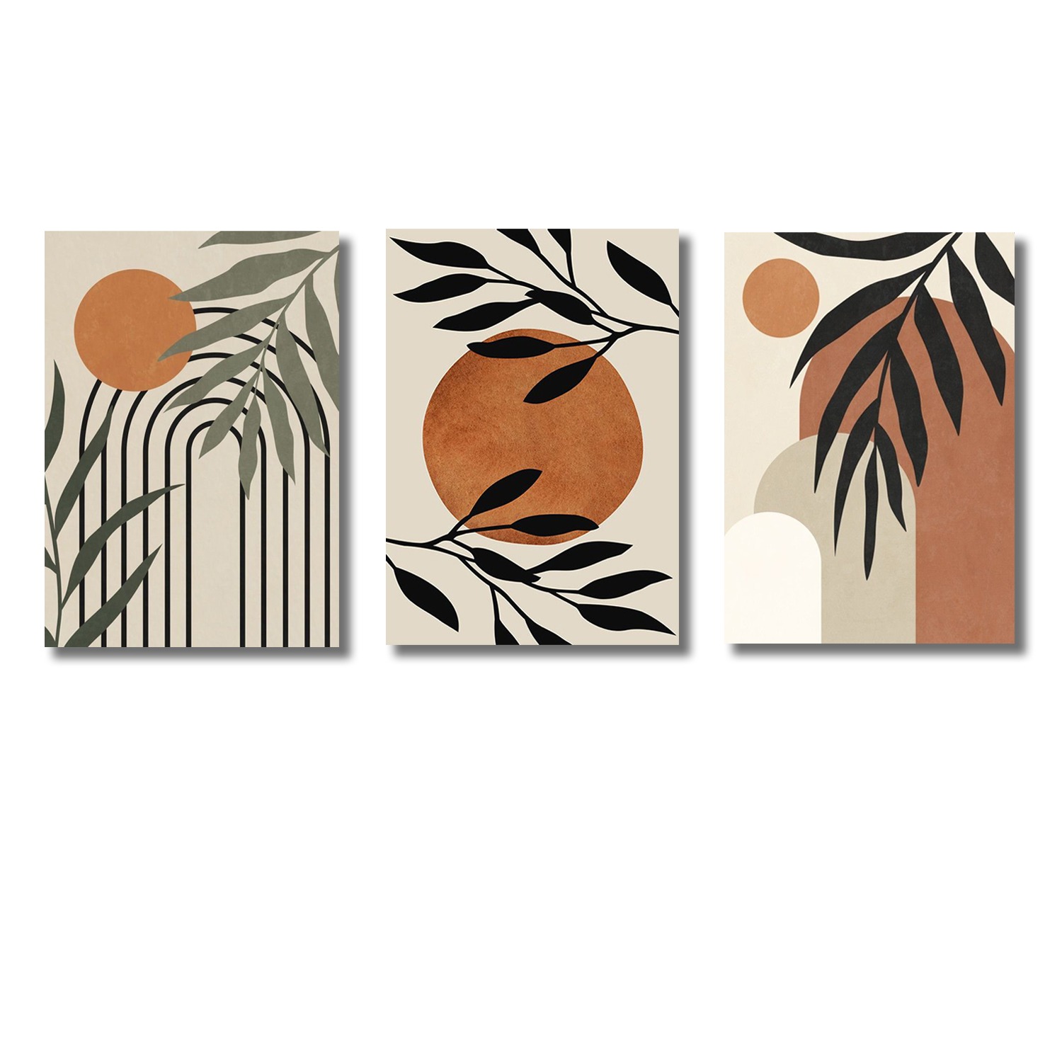 Set of 3 Premium Wall Art Photo Tiles โ Modern Home Decor Sets - Image 2