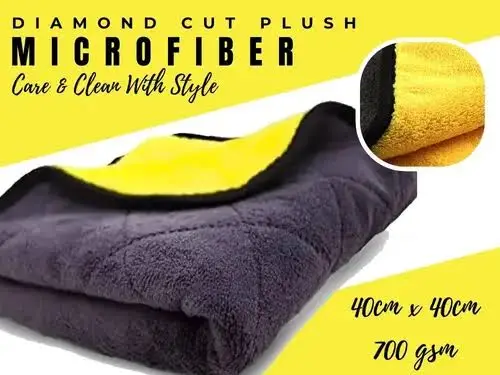 1 Pc Anti-Scratch Microfiber Car Towel - Image 2