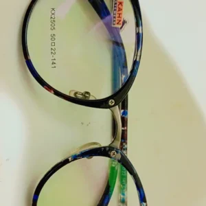 Premium Glossy Blue Eyewear Frame