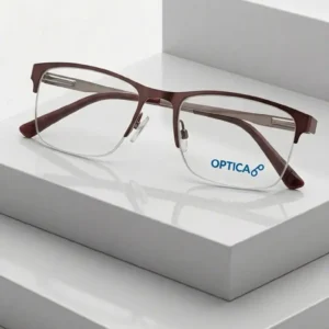 Premium Matte Brown Eyewear Frame