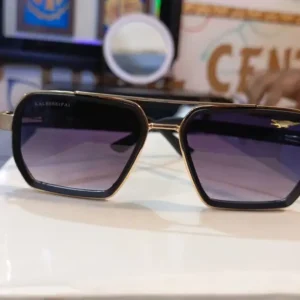 Elegant Unisex UV Protection Metal Sunglasses purple